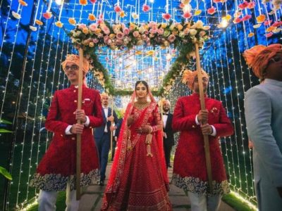 Luxury décor setup by wedding planner in Gurgaon