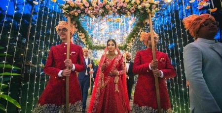 Luxury décor setup by wedding planner in Gurgaon