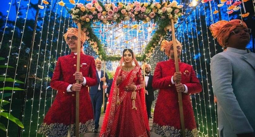 Luxury décor setup by wedding planner in Gurgaon