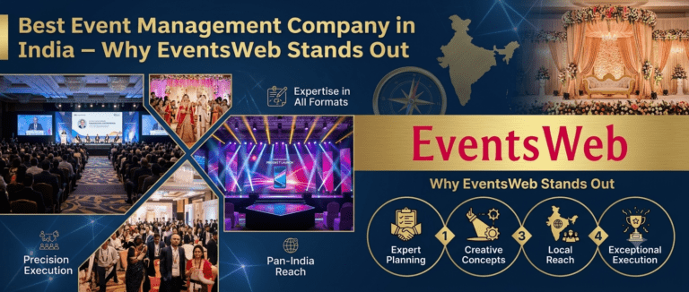 Best Event Management Company in India – Why EventsWeb Stands Out